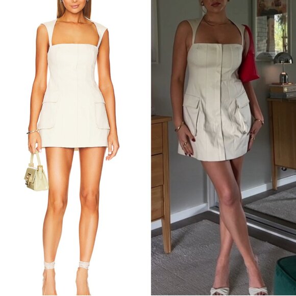 L'Academie Dresses & Skirts - L'Academie Cream Mini Dress